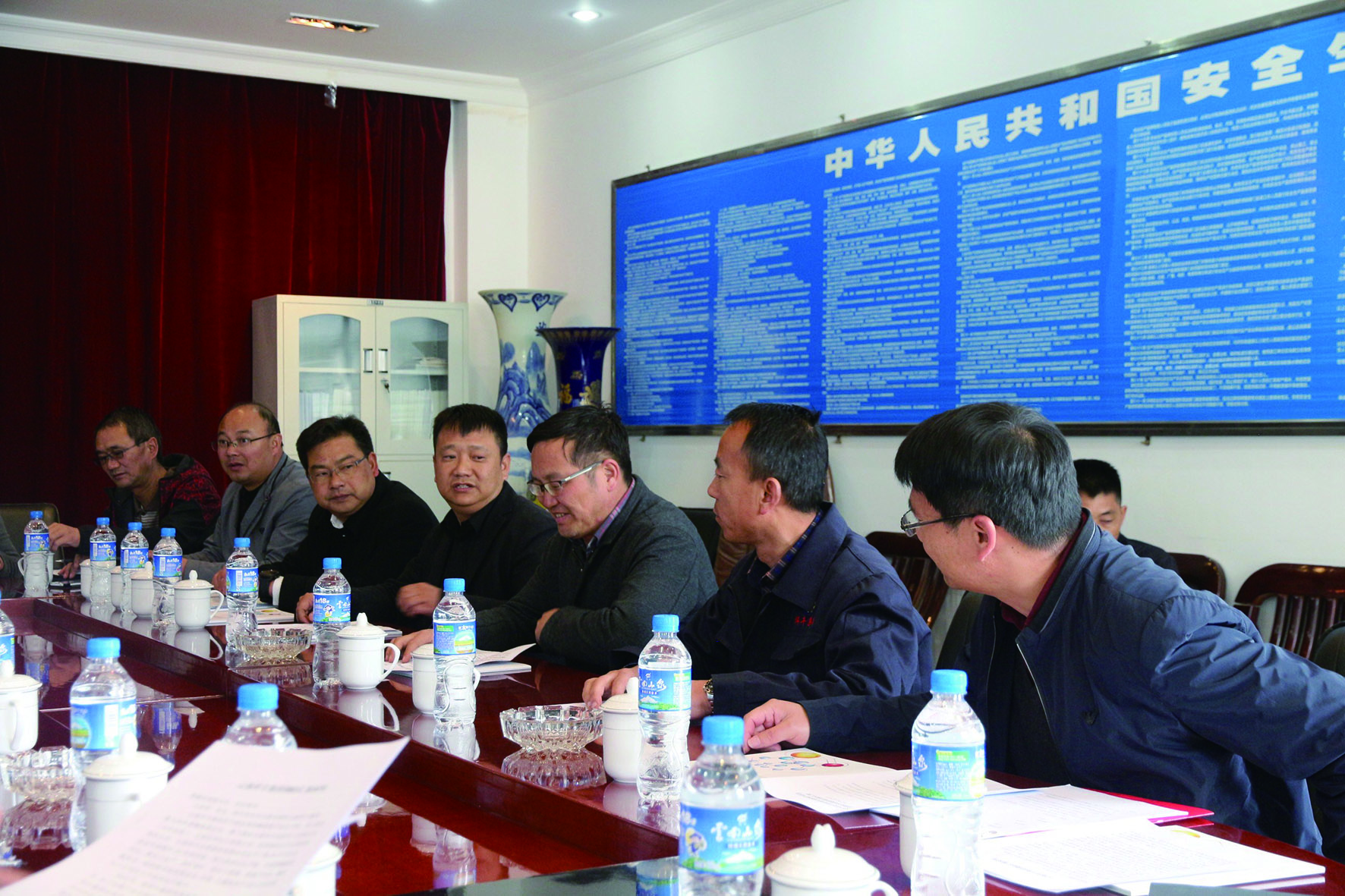 2017年2月24日,昆明市副市长邢敦忠一行调研云南祥