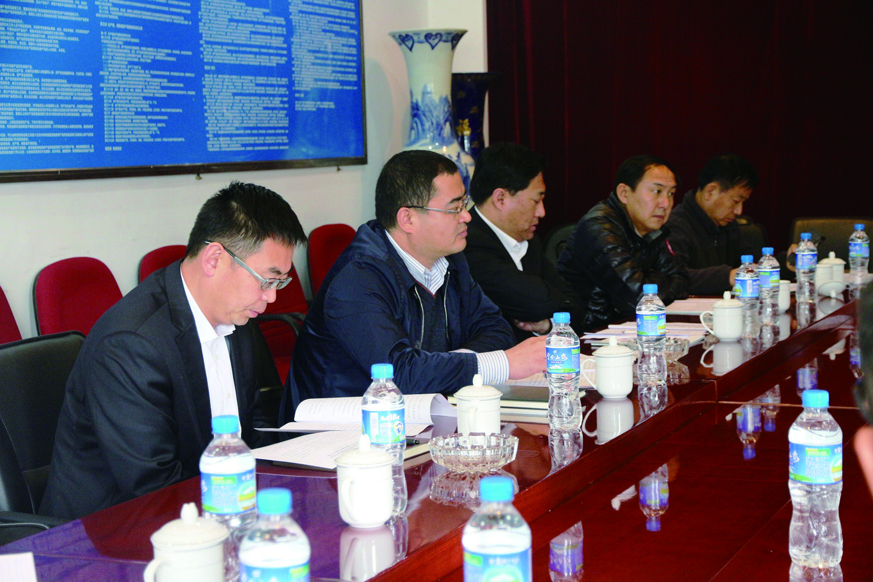 2017年2月24日,昆明市副市长邢敦忠一行调研云南祥